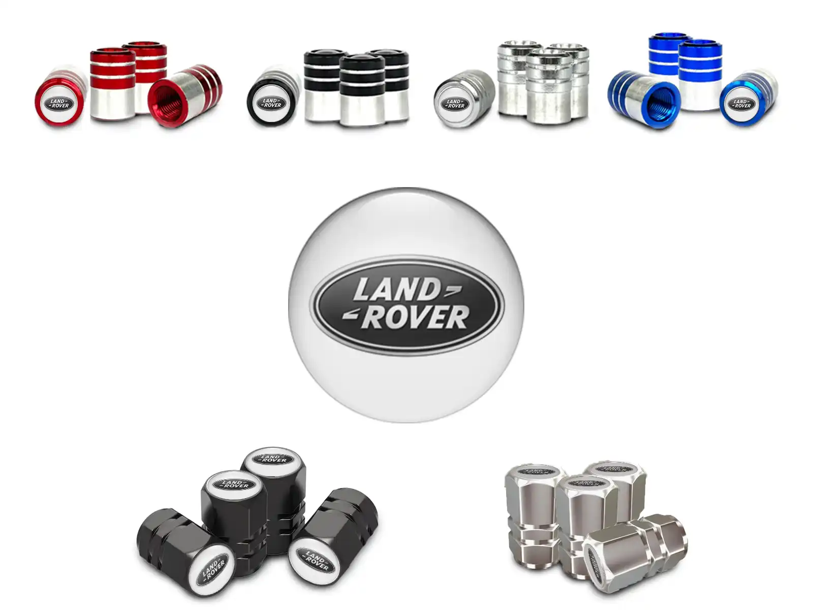 Land Rover Copri valvole Bici Lega Limitata